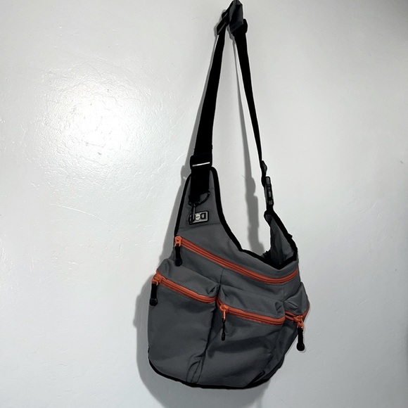 Diaperdude Bags New Diaperdude Gray Large Diapermessenger Bag